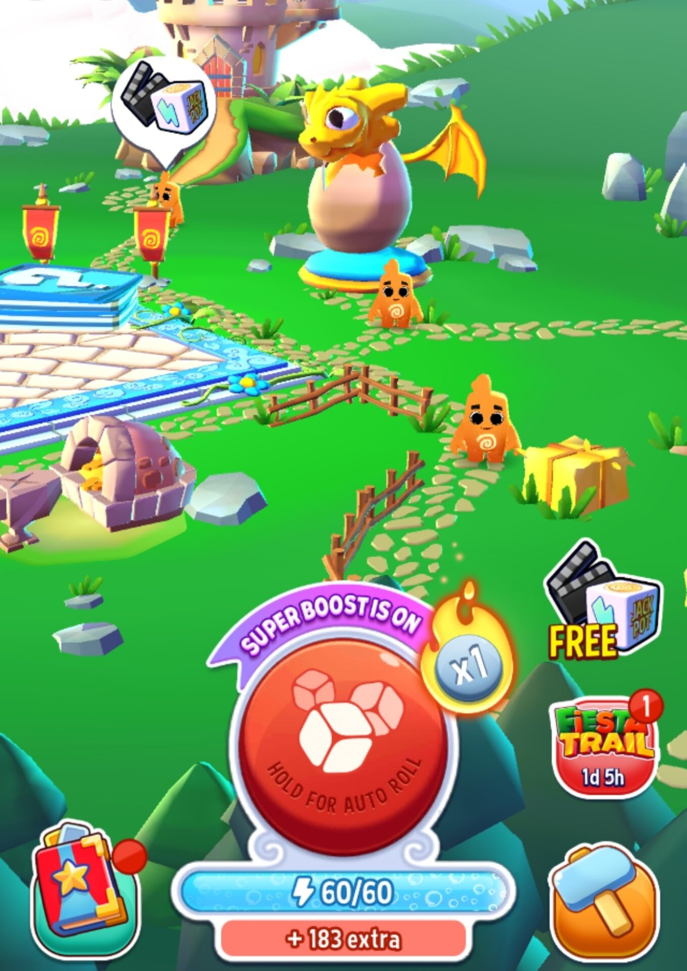 【ポイ活】Dice Dreams(王国を50国修復)無課金攻略｜30国修復までクリア こちゃログ