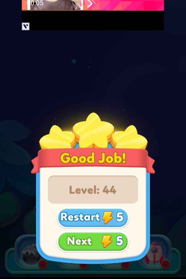 Bubble Pop Shooterのゲーム画面2つ目