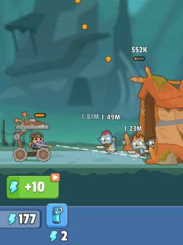 基地を破壊せず敵を倒すことができる射線