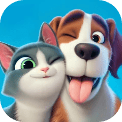 CatDog World: After humansのアプリアイコン画像