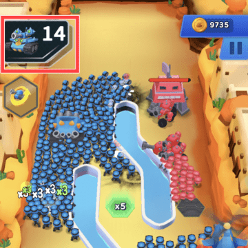 大型ユニットのチャージ