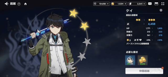 ケイの超越画面