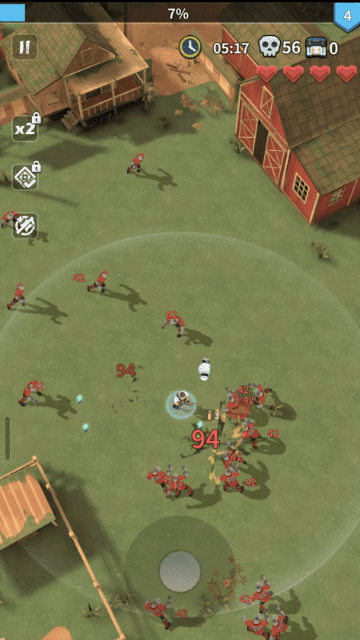 ゾンビ・パニックのステージ操作